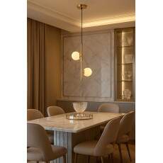 Pendente LOUISE 2XG9 SL-5874/H2 GOLD (jaboticaba)