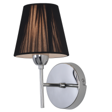 Arandela Touch CLAUDIA Preta Fio de Seda L-0001/W1 BK