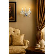 Arandela dupla MARIA THEREZA SL-9840/W2 TR