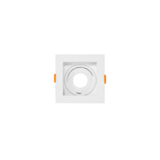 Spot de embutir Face recuada GU10 MR16 ABS branco BR-131 MR16 BC