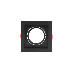 luminria Spot de embutir Face recuada AR70 gu10 ABS preto BR-132 AR70 PT