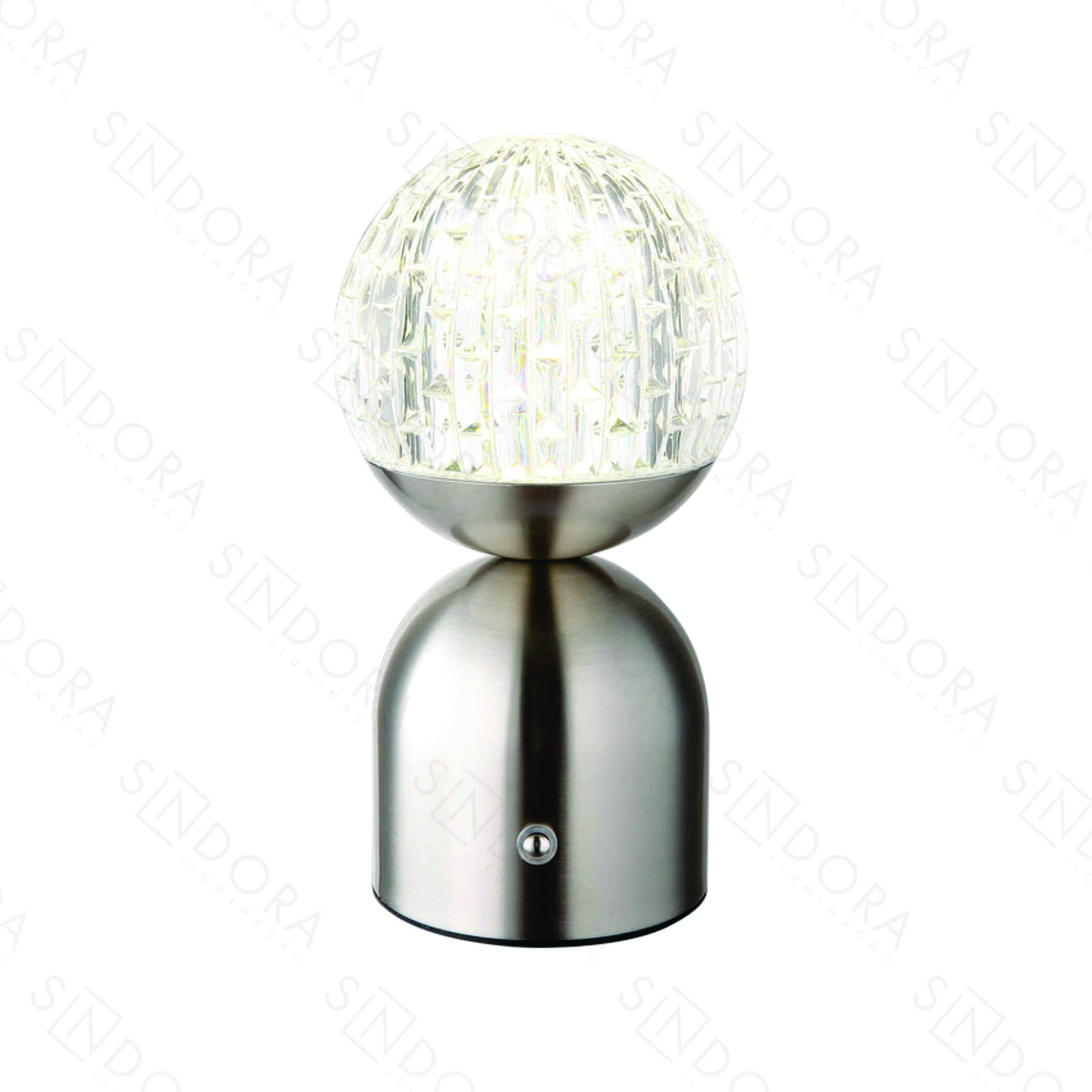 その他 Luminary / Amsterdam,anjunabeats,ANJ055 Luminária Abajur LUMINA 3W multicolor dimerizável cinza DCT02538