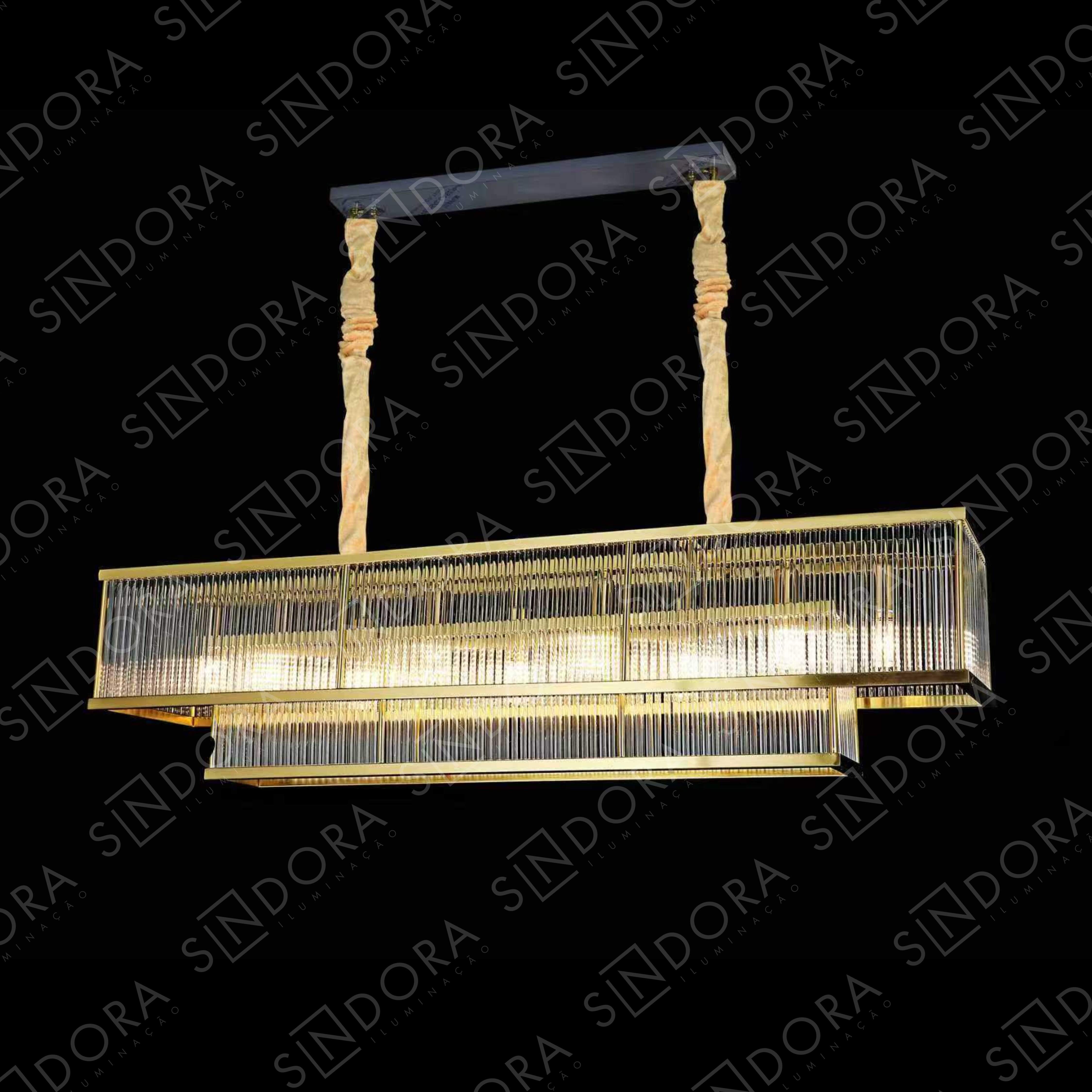 Lustre Horizontal CRYSTAL CROWN 120cm DCD06657