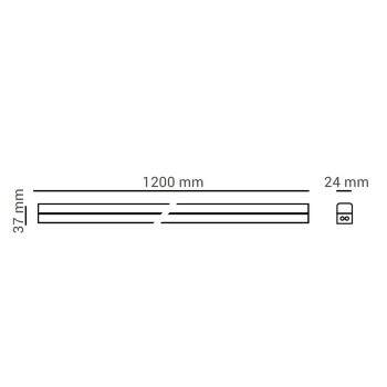 Luminria LED Linea T5 Com Calha 16W