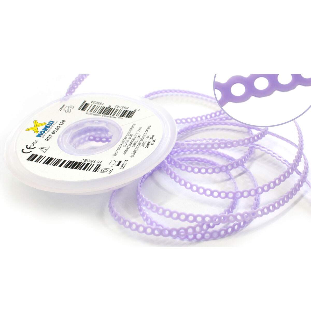 Elástico Corrente Ortodôntico 60.05.128 Morelli Dental Brasileira