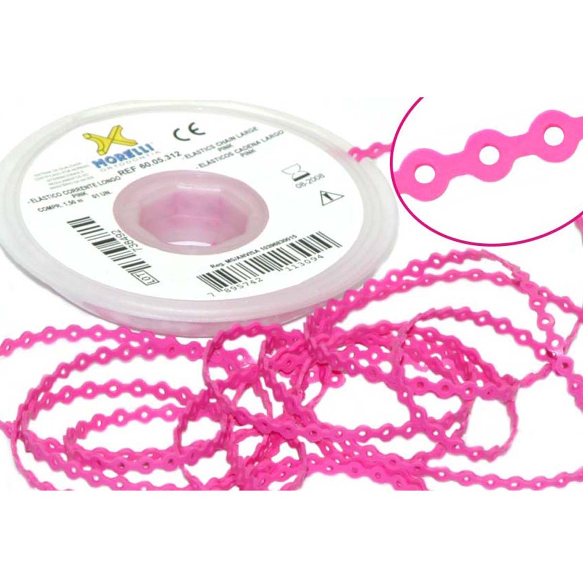 CATENELLE LANCER ELASTICHE MEDIE COL.TRASPARENTE X4,5MT - Foto 4