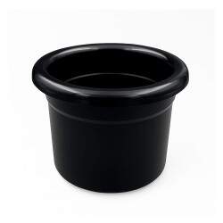 Porta Copos de Embutir Cor Preta C/ Proteo UV Barcos Lanchas Motorhome