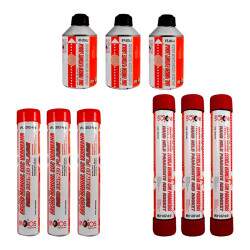 Kit Sinalizadores Pirotcnicos 3un - Fogos para Mar Aberto