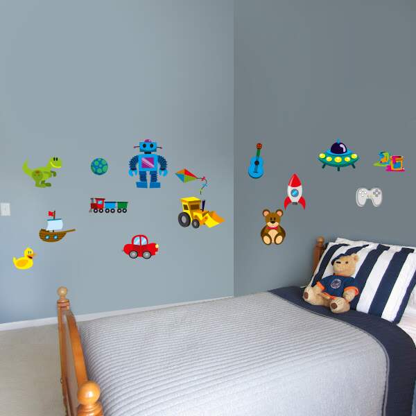 Adesivo de parede infantil brinquedos de menino Fran adesivos Adesivo Geladeira Inteira Mercado Livre ~ Adesivo de parede infantil brinquedos de menino Fran adesivos
