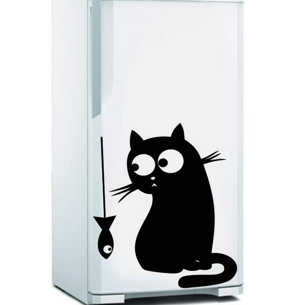 Adesivo de Geladeira Gato Adesivo de Geladeira Gato Artesanato Simples Com Eva ~ Adesivo de Geladeira Gato Adesivo de Geladeira Gato
