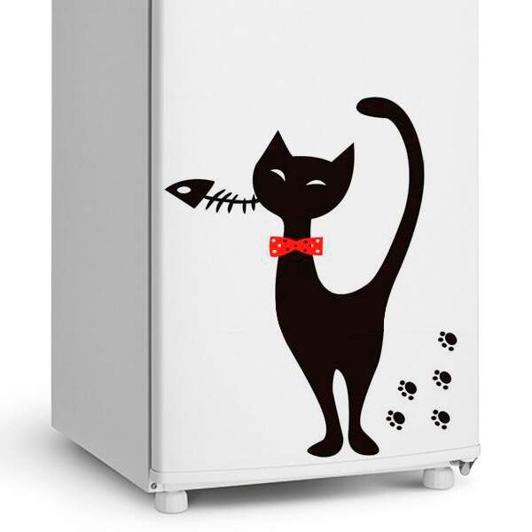 Adesivo para Geladeira Gatinho Adesivo para Geladeira Gatinho Aparador Suspenso Mercado Livre ~ Adesivo para Geladeira Gatinho Adesivo para Geladeira Gatinho