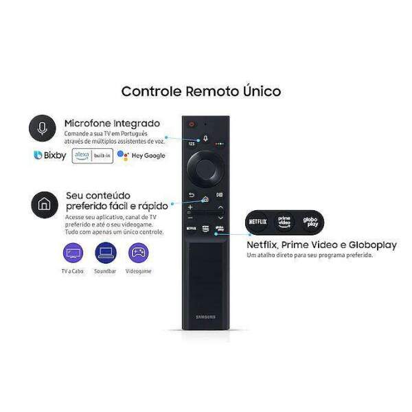 Controle Remoto Samsung Smart Tv 70 Uhd 4k 70au7700