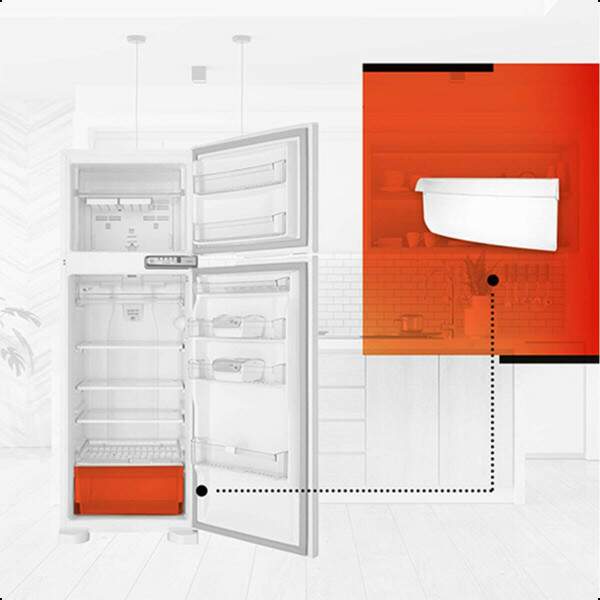 Frontal Gaveta De Legumes Geladeira Brastemp Brm39ekana