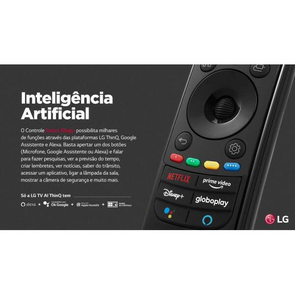 Controle Compatvel LG An-mr21gc Akb76036503 Oled77c1psa