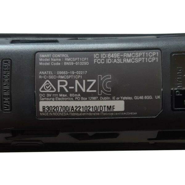 Controle Remoto Samsung Smart Tv Crystal Uhd Un75tu8000gxzd