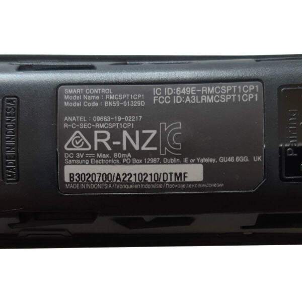 Controle Remoto Samsung Smart Tv Crystal Uhd Un55tu8000gxzd