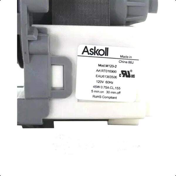 Bomba Drenagem Lavadora LG Askoll 120v Wd-1409fd Nova Orig