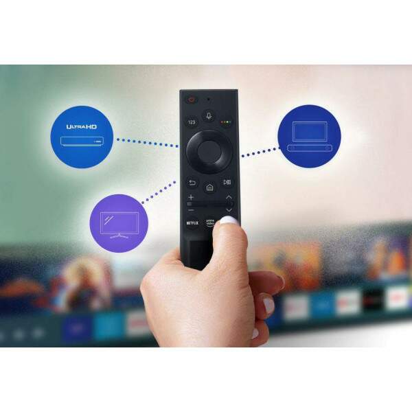 Controle Remoto Samsung Smart TV 65\\\" UHD 4K com Comando de Voz - Prtico e Ecolgico