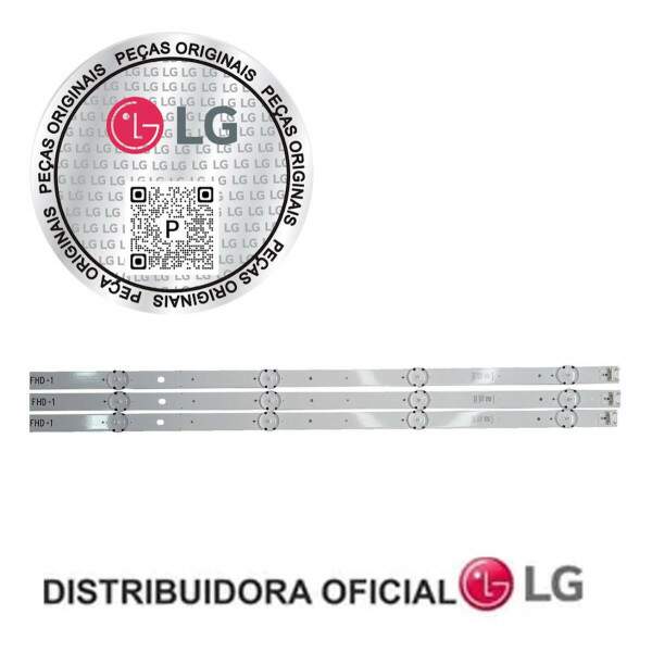 Kit Barra De Led Televisor LG 43lh6000 Novo Original