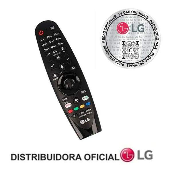 Controle Remoto Magic Tv LG Mr20ga Akb75855505 Akb75855501