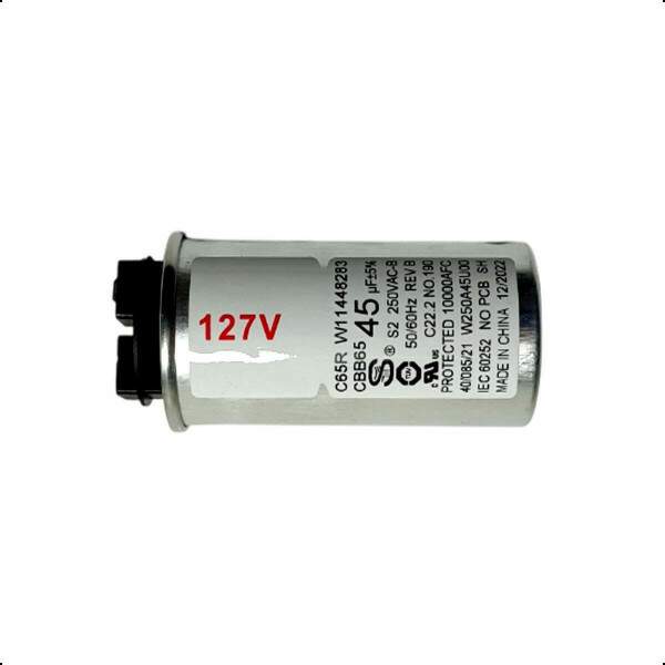 Capacitor Lavadora Consul Brastemp 127 Volts 45uf CWL10A