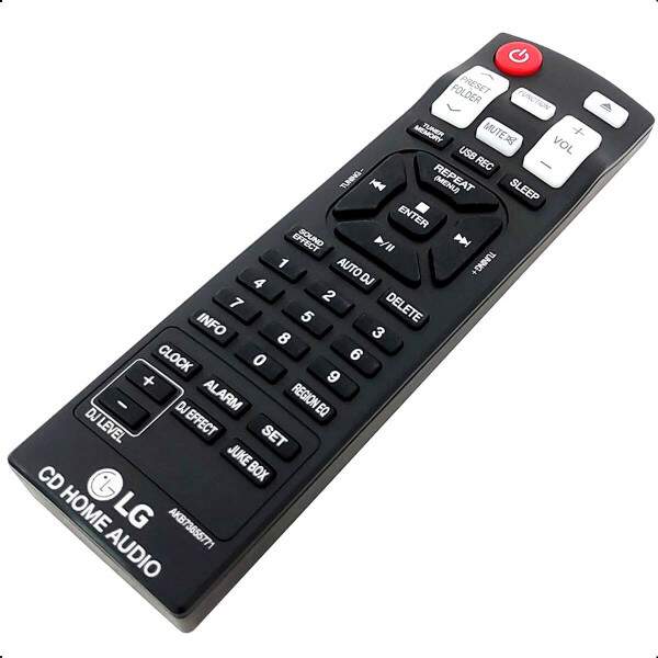 Controle Remoto LG Para Linha De udio CM - Original AKB73655736