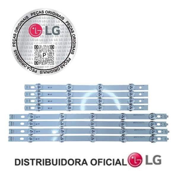 Kit 8 Barras de Led LG AGF78400401 modelo 39LN5400 Original