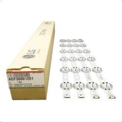 Kit Barras De Led Smart Tv LG 49uj6525 49uj6565 Original
