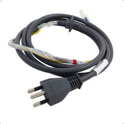 Cabo De Alimentao Para Mquina Lava E Seca Lgead65286204 De 1.5m De Longo 110v - Preto 