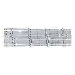Kit Completo Barras Led LG 49uh6100 49uf6400 Nova Original