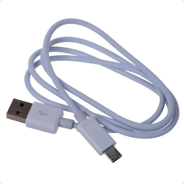 Cabo Micro Usb Galaxy Sm-g930f Branco