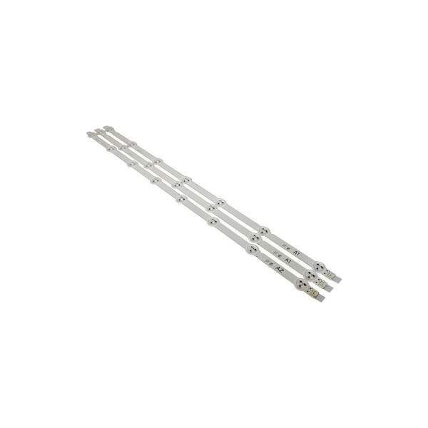 Kit 3 Barra Led LG 32ln5400 32ln540b A1 A1 A2 Nova 7 E 8 Led
