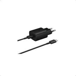 Carregador 25W Samsung C+C Preto Compatvel Z Fold3 Original