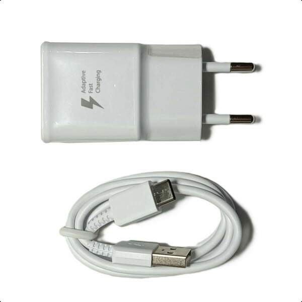 Carregador Turbo Samsung Tipo C Branco Original