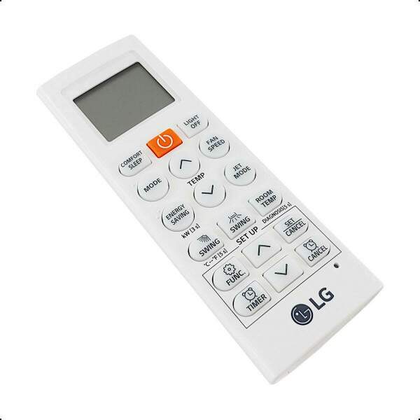 Controle Ar Condicionado LG Split Akb75215401 - Funo Frio