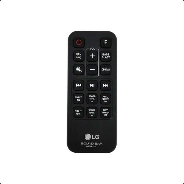 Controle Remoto Sound Bar LG Sk4d Akb74815371