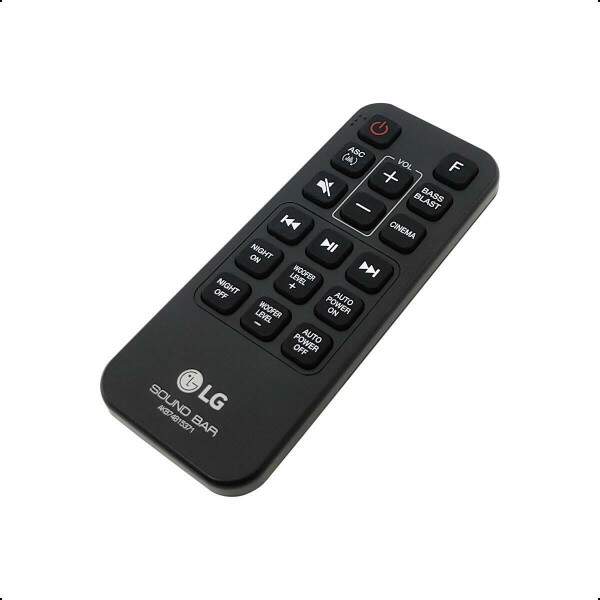 Controle Remoto Sound Bar LG Sk4d Akb74815371