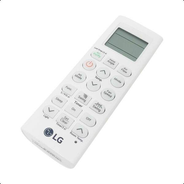 Controle Remoto Ar Condicionado LG Pwlssb21h Atnw24gtlp1