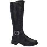 Bota Panturrilha Sob Medida Sola Montaria 3cm - Preto