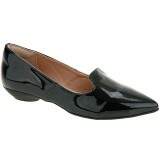 Sapato Social Bico Fino Salto 1,5cm - Verniz Preto