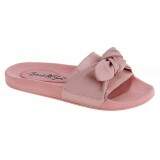 Sandália Chinelo Comfort Verão - Verniz Camélia/ Couro Camélia