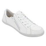 Sapatênis Feminino em Couro - Couro Branco