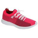 Tênis de Malha Super Conforto Sola Eva 2cm - Malha Pink Preto