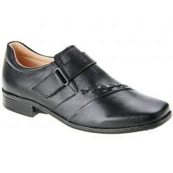 Sapato Auto Esporte Comfort Sola PU - Preto
