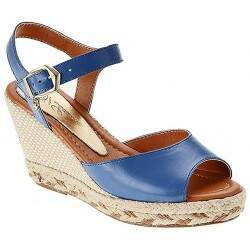 Sandália Salto Anabela 7cm - Royal