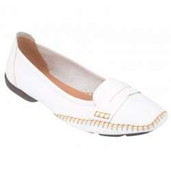 Sapatilha Verão Conforto - Semi Cromo Branco