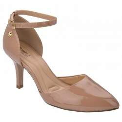 Scarpin Tradicional Salto 8cm - Verniz Pele/ Salto Verniz Pele