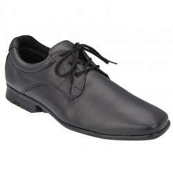 Sapato Social Sola TR Borracha Conforto - Couro Preto