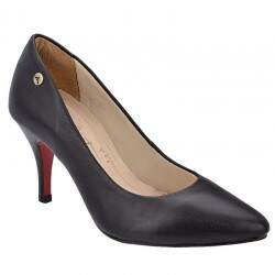 Scarpan Comfort Salto Fino 8cm - Couro Preto