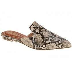 Mule Sapatilha Saltinho 1cm - Olimpia Light Tan